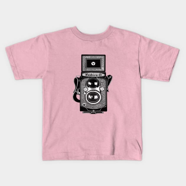 Yashica Kids T-Shirt by Pastgoi